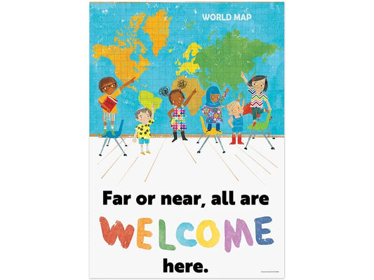 Far or Near, All Are Welcome Here Poster - US 1053