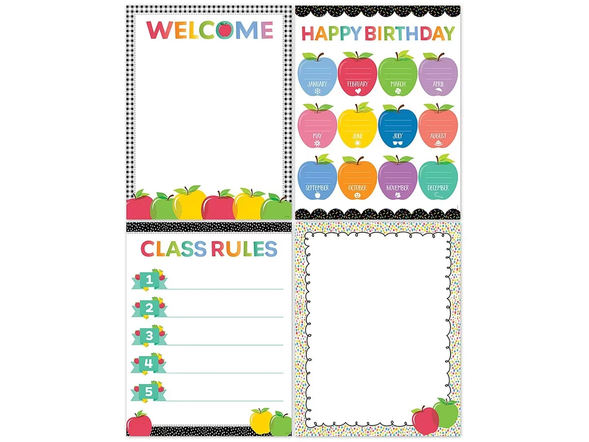 Apple Time Classroom Essentials Poster Pack - US 3197