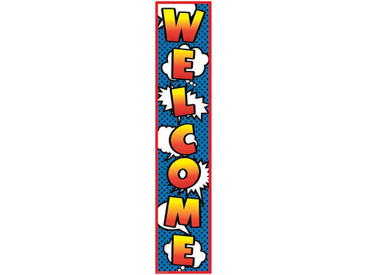 Superhero Welcome Banner - US 5671