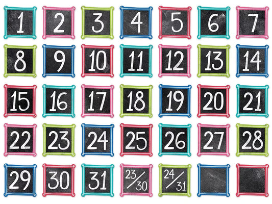 Chalk It Up! Calendar Mini Accents - US 3004