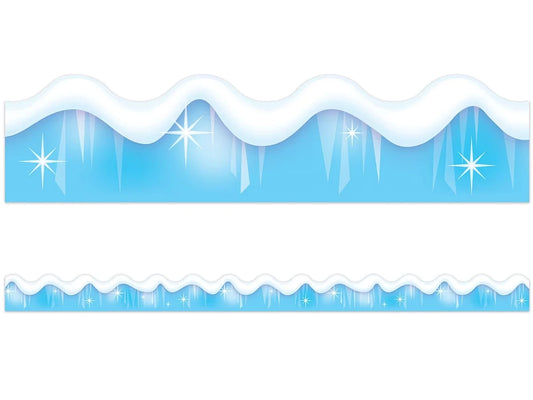 Snow & Ice Scalloped Border - US 6971