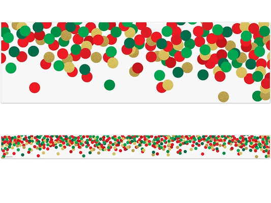 Confetti Holiday Border - US 9989