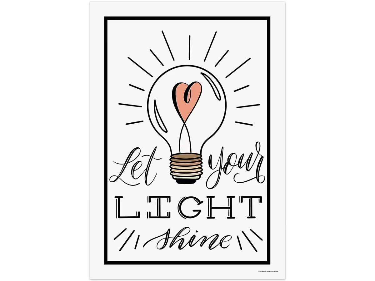Let Your Light Shine Poster - US 6415