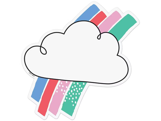 Rainbow Doodles Cloud Accents - US 4806