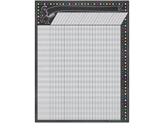 Chalkboard Brights Incentive Chart - US 1726