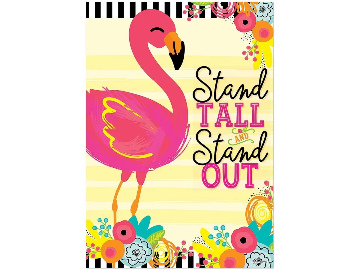 Simply Stylish Tropical Stand Tall & Stand Out Poster - US 2134