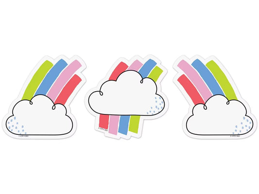 Rainbow Doodles Cloud Mini Accents - US 4914