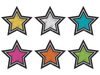 Chalkboard Brights Star Mini Accents - US 4521