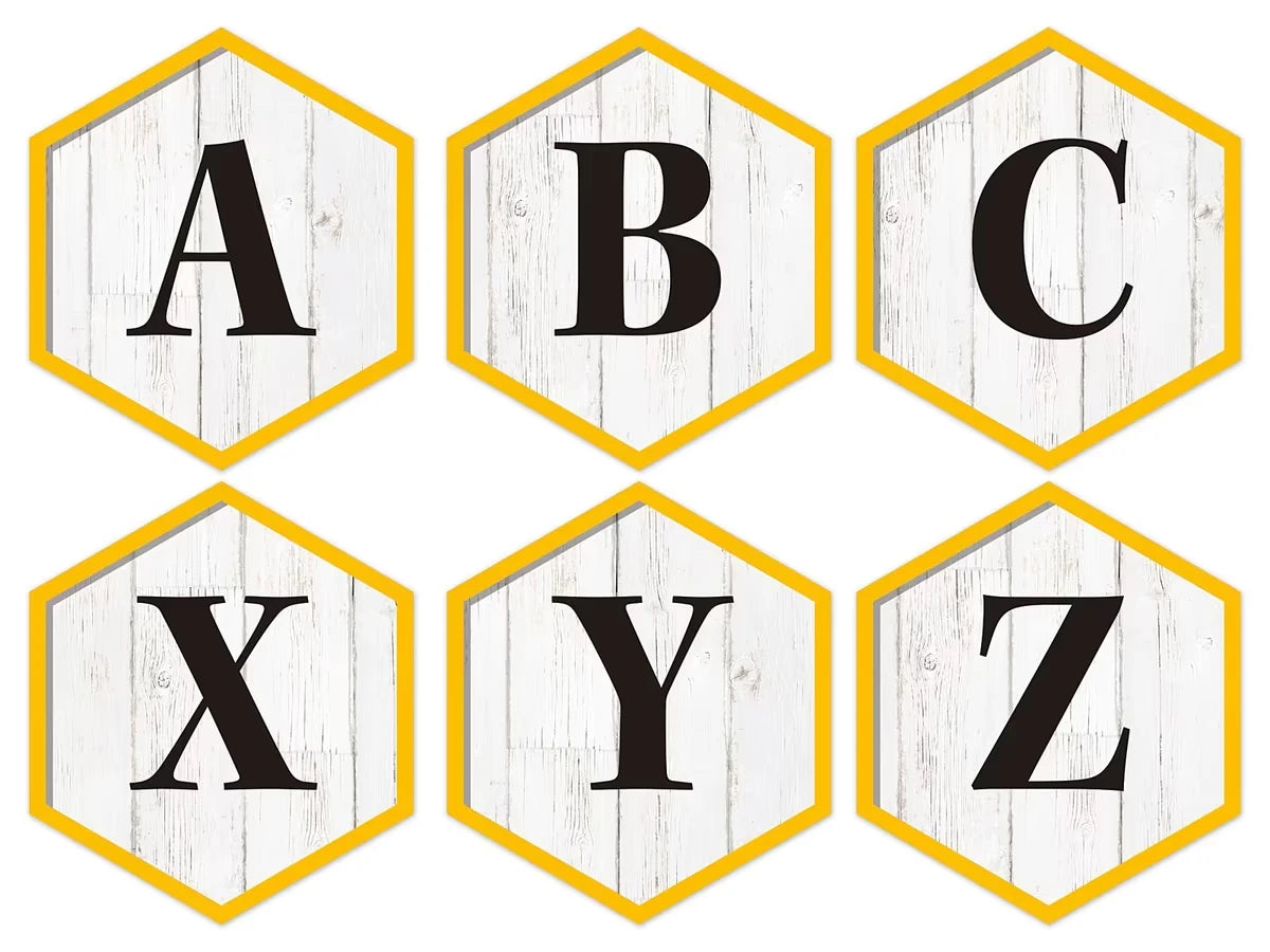 The Hive 4" Punch-Out Letters - US 7814