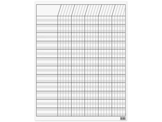 White Incentive Chart - US 8568