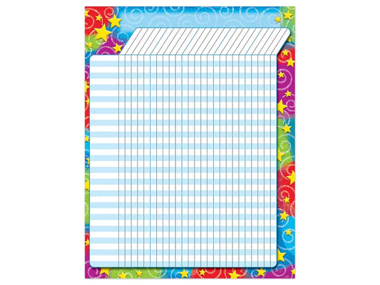 Stars & Swirls Incentive Chart - US 9033