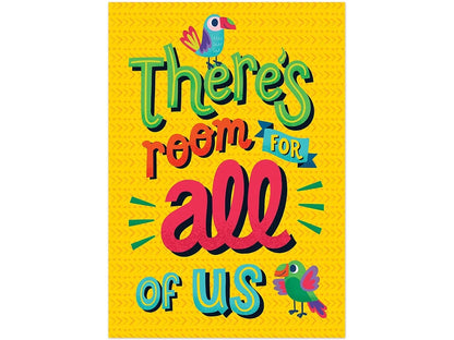 One World There’s Room for All of Us Poster - US 8490