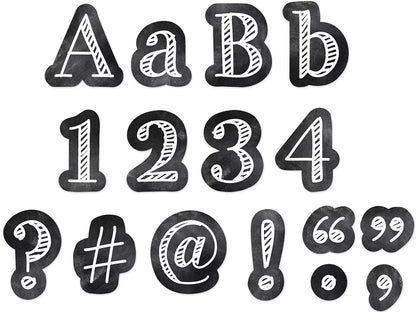 Chalk It Up! 4" Punch-Out Letters - US 8284
