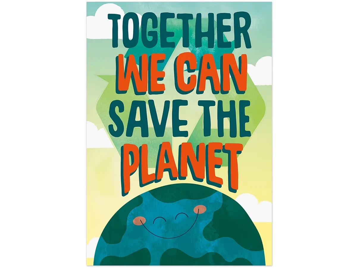Together We Can Save the Planet Poster - US 3736