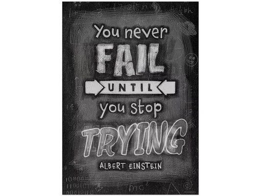 Chalk It Up! Never Fail Poster - US 5931
