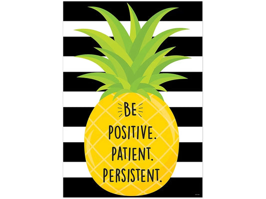Palm Paradise Be Positive, Patient, Persistent Poster - US 2038
