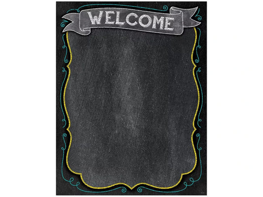 Chalk It Up! Welcome Poster - US 5127