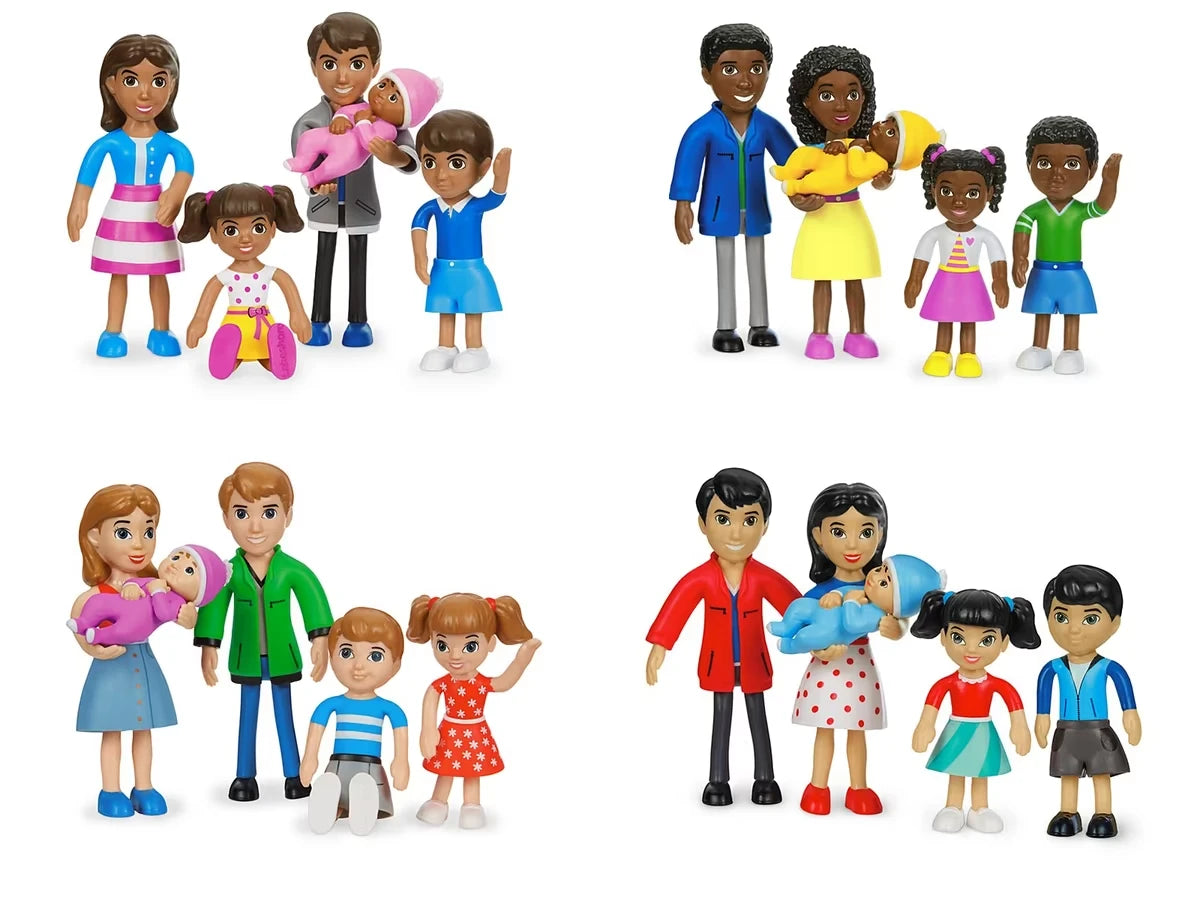 Lakeshore Pose & Play Families - Complete Set - US 2690