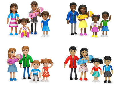 Lakeshore Pose & Play Families - Complete Set - US 2690