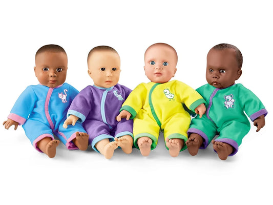 Lakeshore Washable Baby Dolls - Complete Set - US 3447