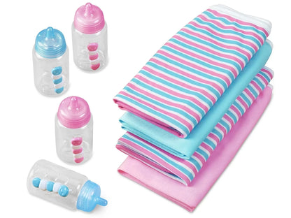 Baby Doll Blankets & Bottles - US 4653