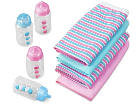 Baby Doll Blankets & Bottles - US 4653