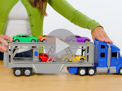 On the Move! Big Rig Car Carrier - US 5945