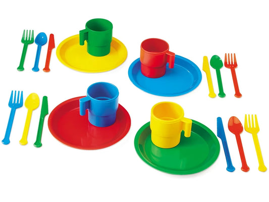 Indestructible Play Dishes - 4-Service Set - US 6966