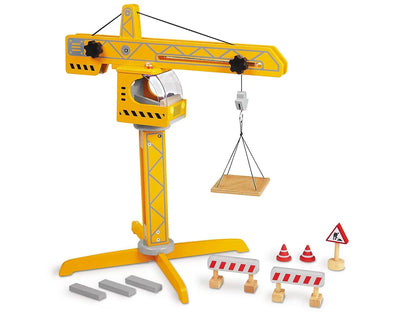 Real-Working Construction Crane - US 7221