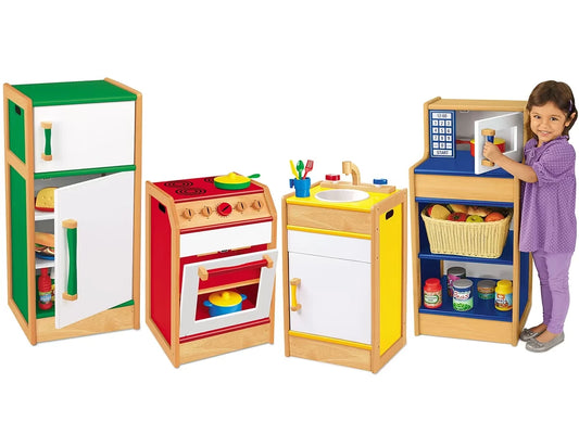 Pretend & Play Hardwood Kitchen Set - US 2648