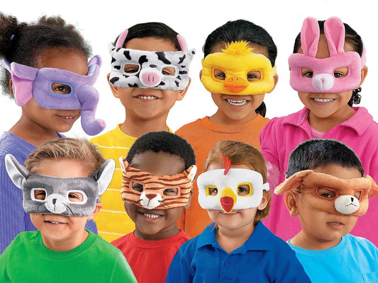 Washable Dress-Up Masks - US 5315
