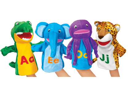 Machine-Washable Alphabet Puppet Set - US 1937