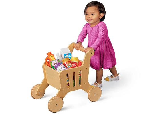 Little Shoppers! Wooden Walker - US 8540