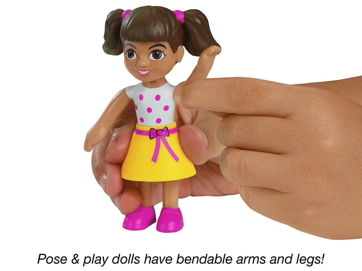 Lakeshore Pose & Play Dolls - Hispanic Family - US 1865