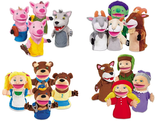 Let’s Talk! Storytelling Puppets - Complete Set - US 6210