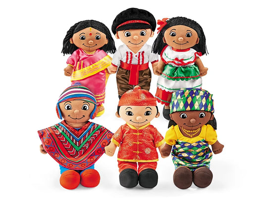 Washable Dolls from Around the World - Complete Set - US 7282