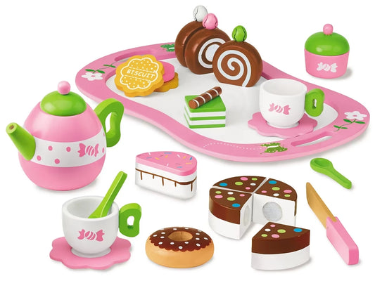Classic Wooden Tea Set - US 3600