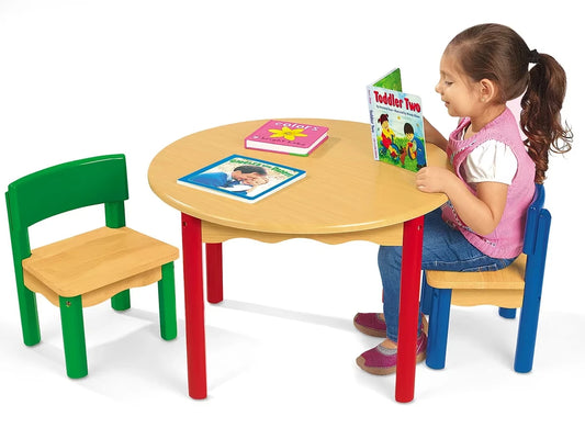 Toddler-Tough Table & Chairs Set - US 5084