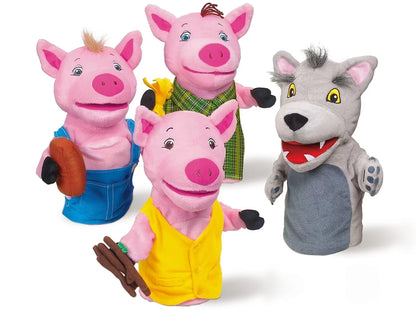 The Three Little Pigs Storytelling Puppet Set - US 2892