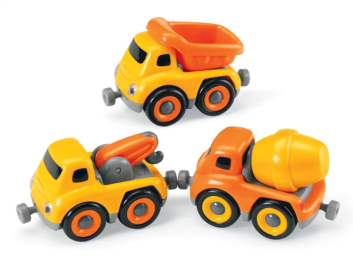 Magnetic Construction Vehicles - US 8172