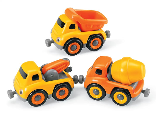 Magnetic Construction Vehicles - US 8172