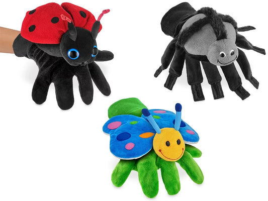 Cute Critters Glove Puppets Set - US 2534