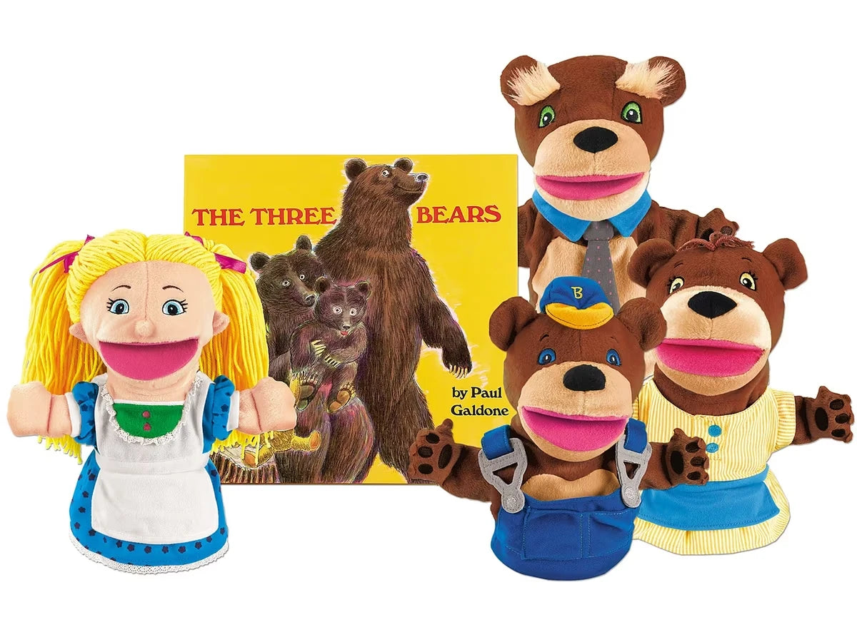 Goldilocks & the Three Bears Storytelling Puppet Set - US 1240