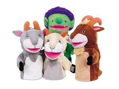 The Three Billy Goats Gruff Storytelling Puppet Set - US 9362