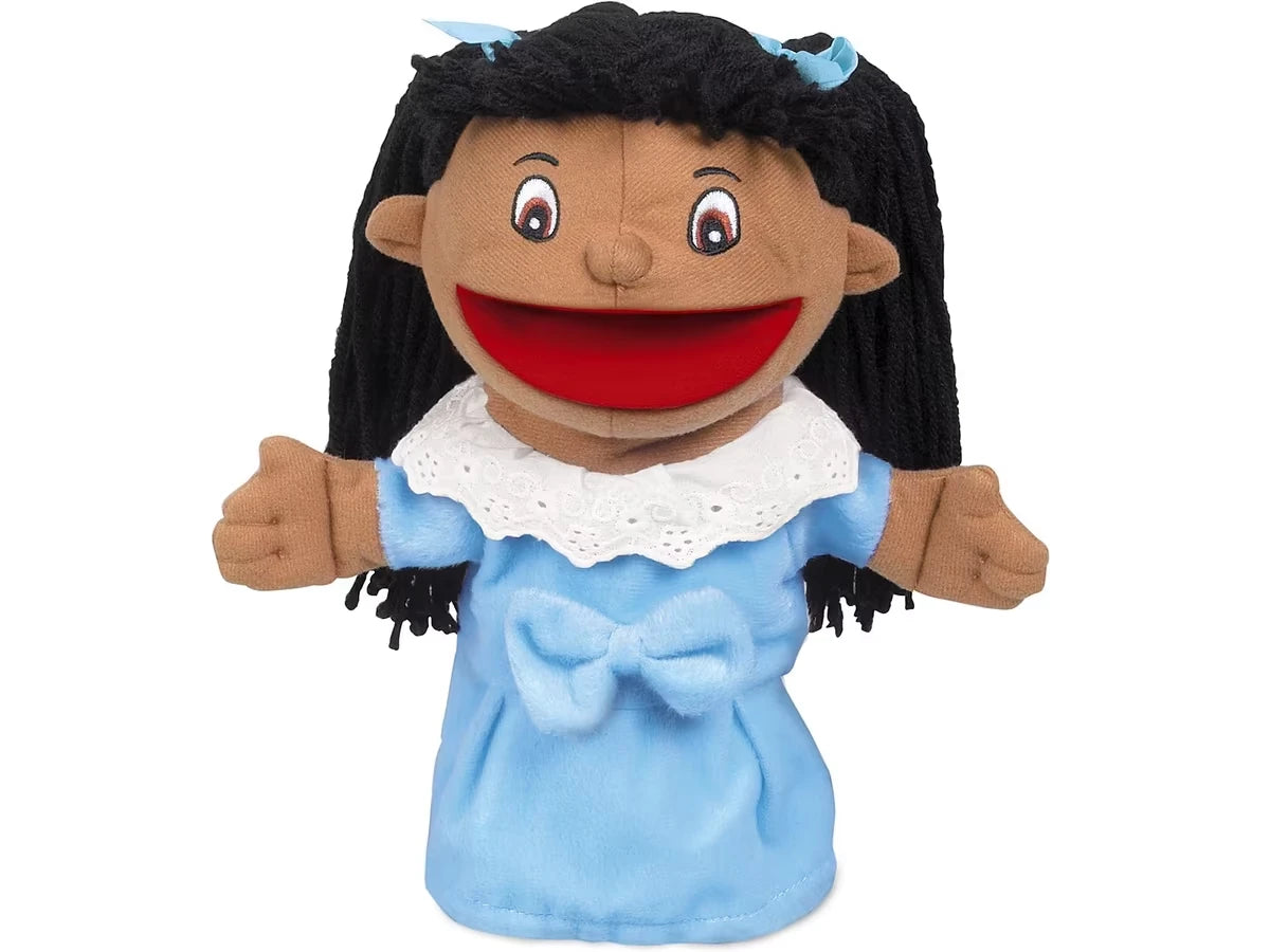 Let’s Talk! Hispanic Girl Puppet - US 5573