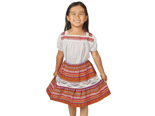 Mexican Falda and Blusa - US 5846
