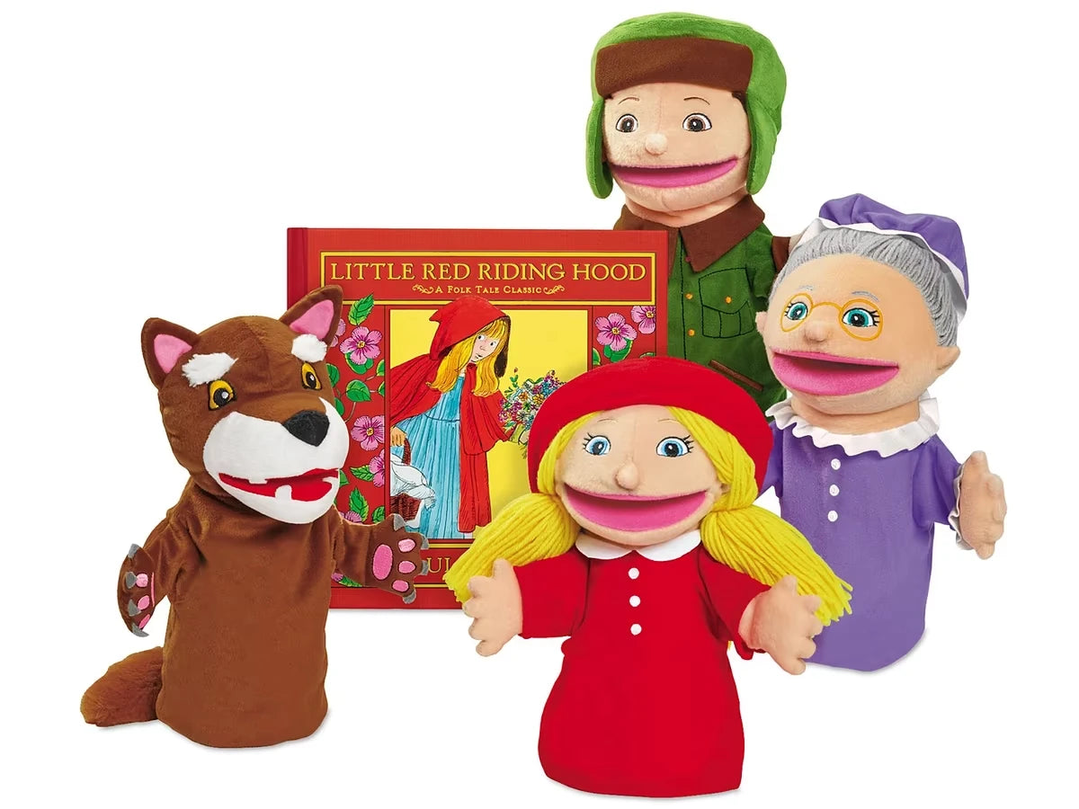 Little Red Riding Hood Storytelling Puppet Set - US 1920