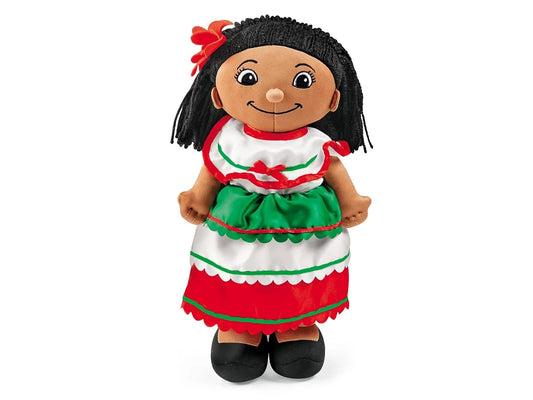Mexican Girl Washable Doll - US 8541