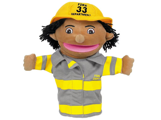Let’s Talk! Firefighter Community Helper Puppet - US 6536