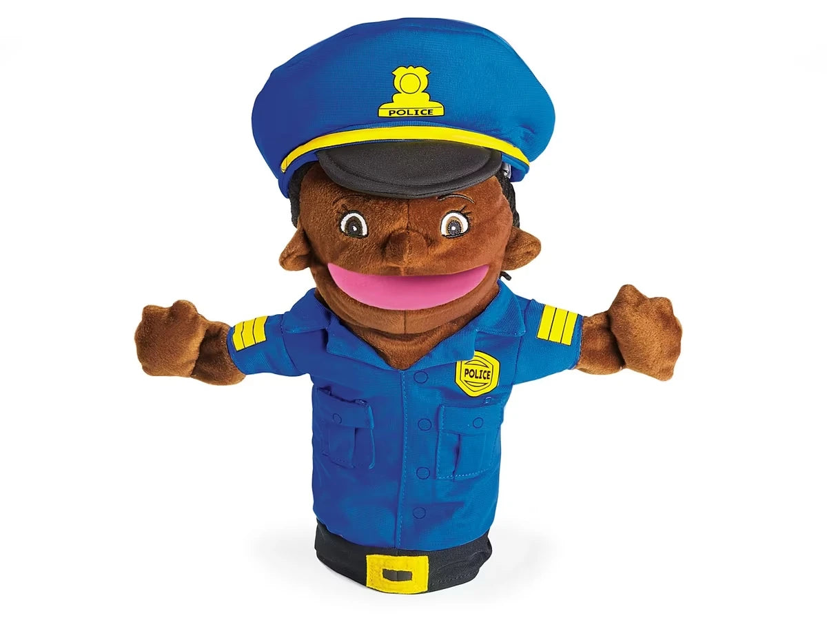 Let’s Talk! Police Officer Community Helper Puppet - US 8936